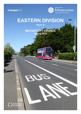 Eastern Division Report to Belfast City Council