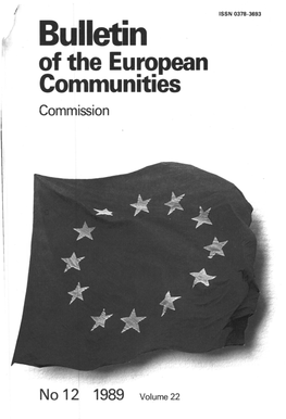 Bulletin of the European Communities Commission