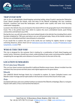Download Trip Notes