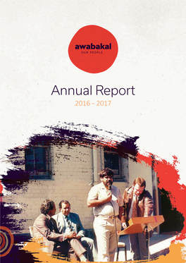 Annual Report 2016 – 2017 Contents