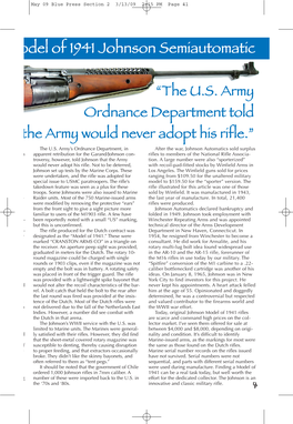 He Model of 1941 Johnson Semiautomatic