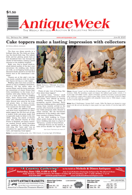 Cake Toppers Make a Lasting Impression with Collectors by Donald-Brian Johnson