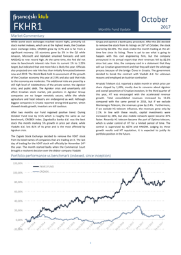 October 2017 FKHR1 Monthly Fund Update