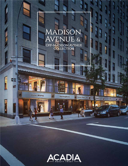 Madison Avenue &