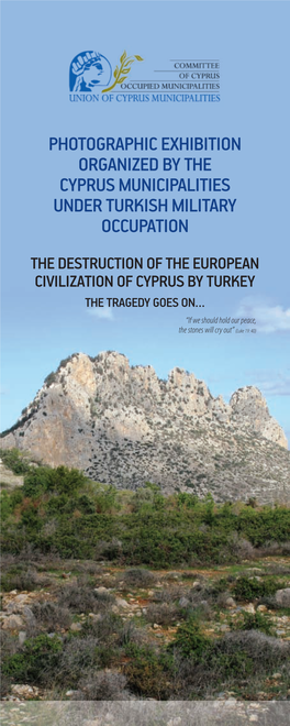 Photographic Exhibition Organized by the Cyprus Municipalities Under Turkish Military Occupation