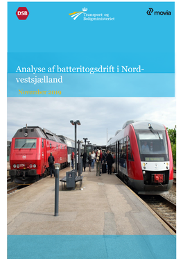 Analyse Af Batteritogsdrift I Nord- Vestsjælland