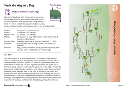 Walk the Way in a Day Walk 12 Hadrian’S Wall Central Crags