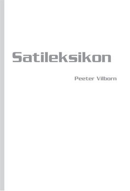 Satileksikon