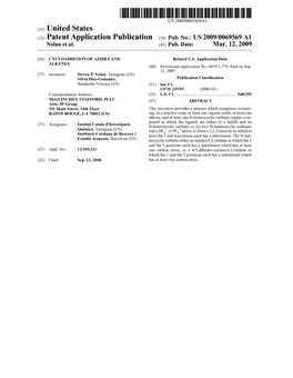 (19) United States (12) Patent Application Publication (10) Pub