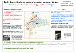 Projet De Modification De La Collecte Des Déchets Ménagers À SULNIAC