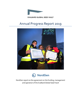 Annual Progress Report 2019