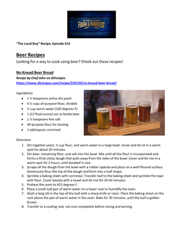 Beer Recipes Looking for a Way to Cook Using Beer? Check out These Recipes!