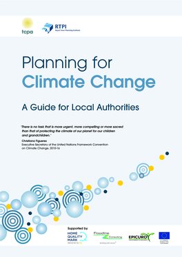 Planning for Climate Change