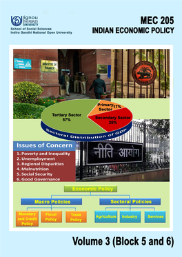 MEC-205 Indian Economic Policy