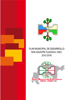 Plan Municipal De Desarrollo San Agustín Tlaxiaca, Hgo
