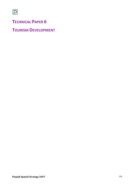 Technical Paper 6 Tourism Development