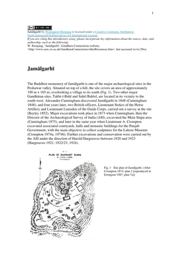 Jamālgarhī by Wannaporn Rienjang Is Licensed Under a Creative Commons Attribution- Noncommercial-Noderivatives 4.0 International License