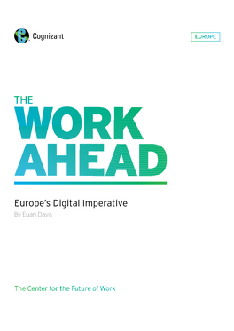 The Work Ahead: Europe's Digital Imperative