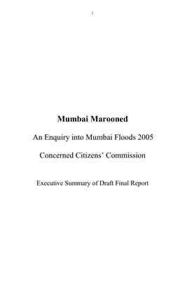 Mumbai Marooned