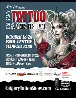 Calgary TATTOO GUIDE 2019