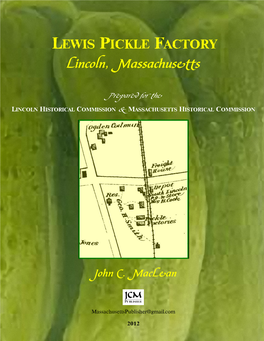 Lewis Pickle Factory