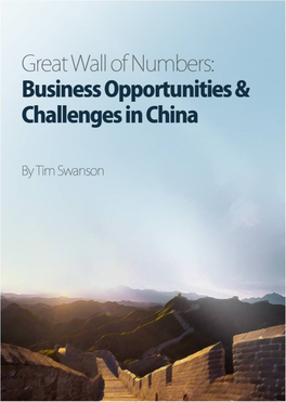 Great Wall of Numbers Business Opportunities & Challenges in China