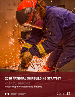 ANNUAL REPORT Rebuilding the Shipbuilding Industry Ministerial Message