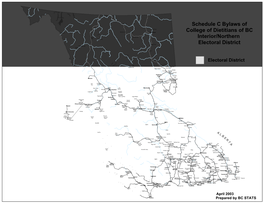 Schedule C: Electoral Regions