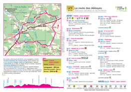 La Route Des Abbayes 59 Km Itinéraires Cyclables En Haute-Marne