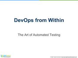 Devops from Within