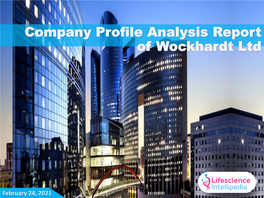 Company Profile Analysis Report of Wockhardt Ltd