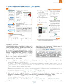 1. Sistemas De Medida De Ángulos. Operaciones