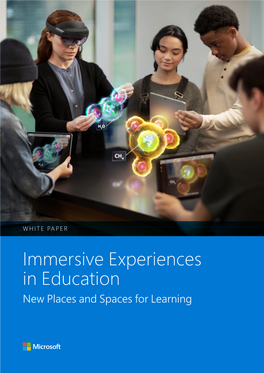 Immersive Experiences in Education New Places and Spaces for Learning About the Author