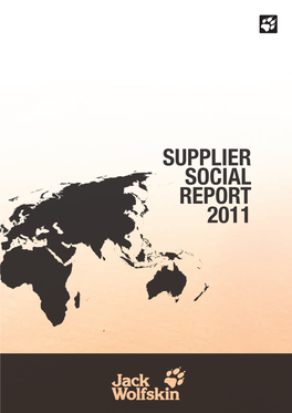 Supplier Social Report 2011