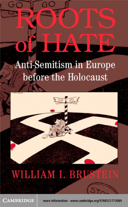 Anti-Semitism in Europe Before the Holocaust