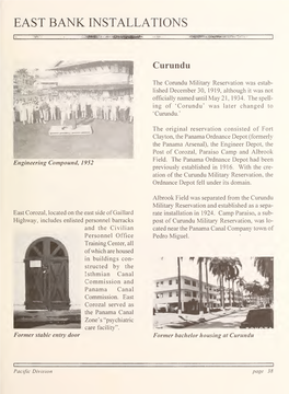 American Legacy in Panama: a Brief History of the Department Of