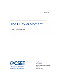 CSET Policy Brief
