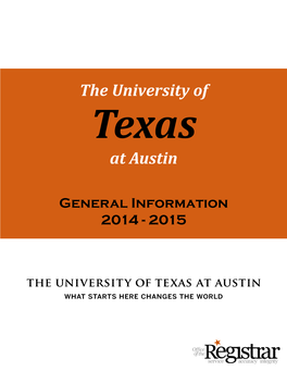 General Information 2014-2015