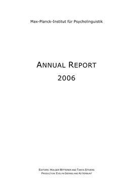 Annual Report 2006