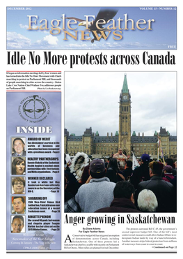 Idle No More Protests Across Canada