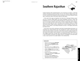 SOUTHERN RAJASTHAN 221 Kota Bundi Chittorgarh Udaipur Kumbalgarh Ranakpur Mt Abu