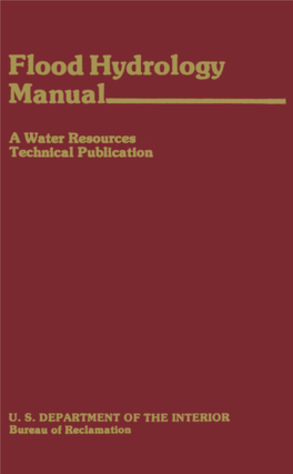 Flood Hydrology Manual