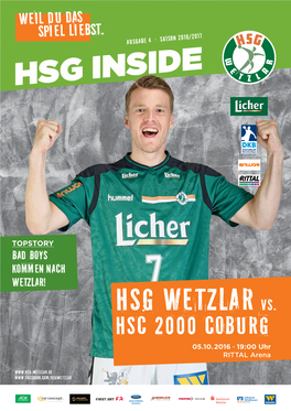 Hsg Wetzlar Vs