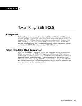 Token Ring/IEEE 802.5