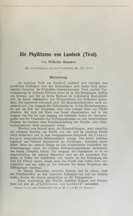 Jahrbuch Der Kais. Kn. Geologischen Reichs-Anstalt