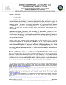 Dirección General De Aeronáutica Civil