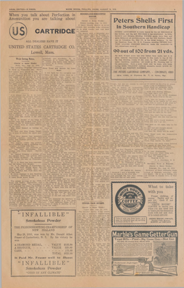 Maine Woods : Vol. 33, No. 3 August 18,1910 (Local Edition)