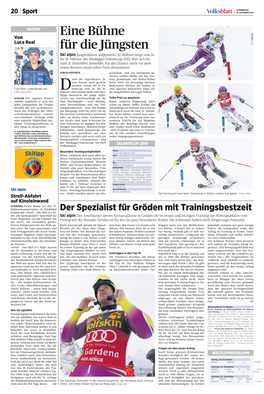 Artikel Volksblatt