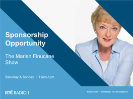 Marian Finucane Show