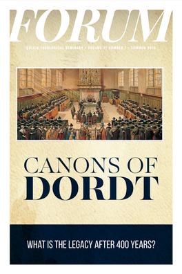 Dordt Or Dort?